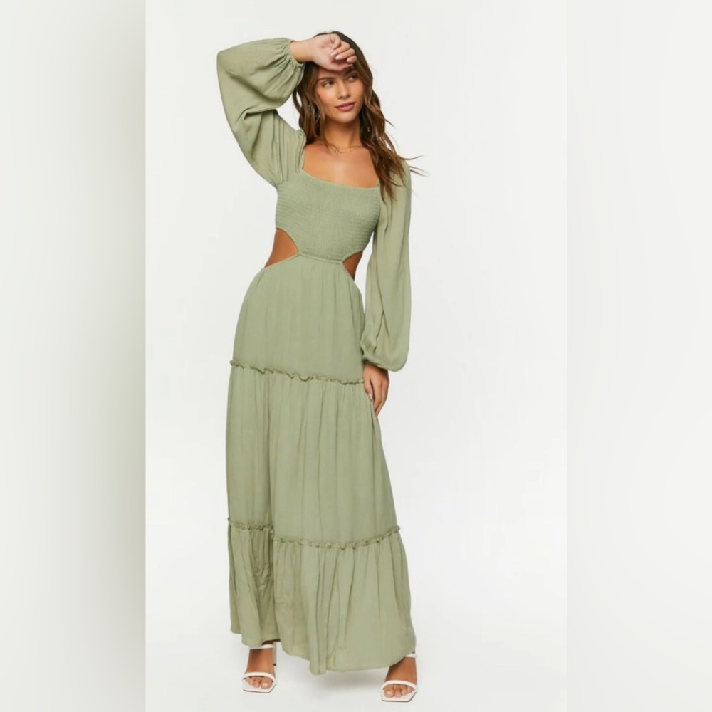 Forever 21 Cutout Maxi Dress (NWT)